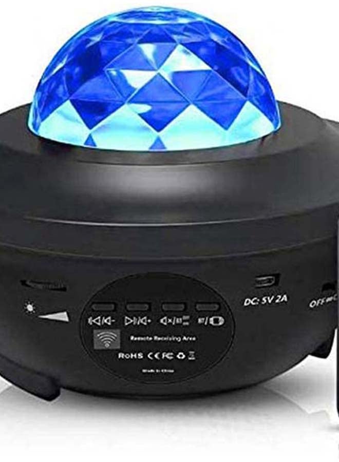 Cool Baby Bluetooth Night Projector Light With Remote Black/Blue - Image 2