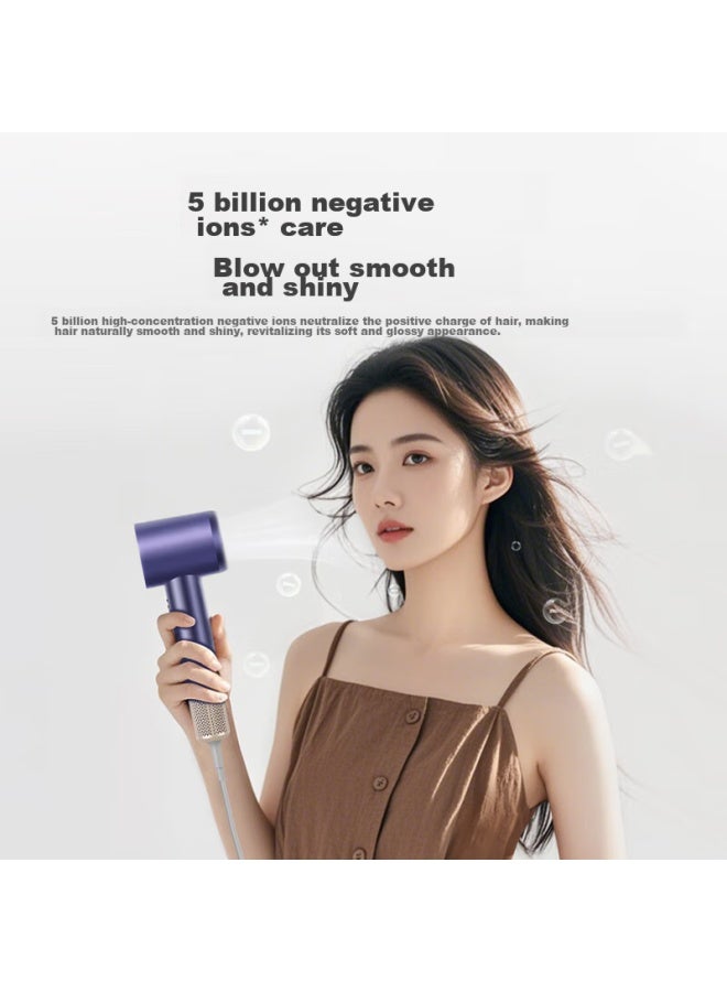 Midea High-speed Hair Dryer, Plasma Hair Protection Blower, Suitable For Children, Negative Ion Hair Dryer, Fg505 With Smart Digital Display, Government Subsidy, Qixi Valentine's Day Gift - Image 1