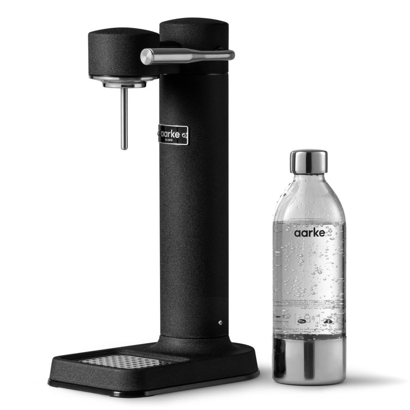 aarke  Carbonator III Premium CarbonatorSparkling  Seltzer Water MakerSoda Maker with PET Bottle Matte Black