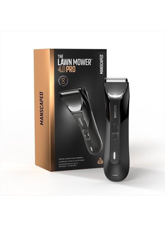 manscaped - ® The Lawn Mower® 4.0 PRO - Groin & Body Hair Trimmer, Updated SkinSafe™ Trimmer Blade, Waterproof Wet/Dry Groomer, USB-C & Wireless Charging Compatible, Men's Ball Shaver with Travel Lock - Image 1