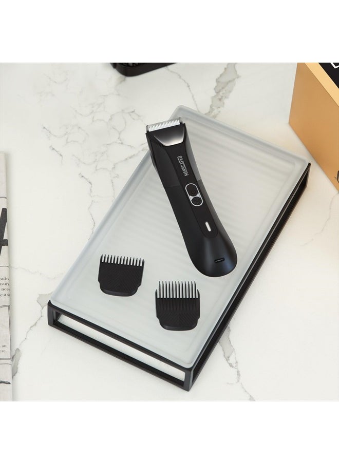 manscaped - ® The Lawn Mower® 4.0 PRO - Groin & Body Hair Trimmer, Updated SkinSafe™ Trimmer Blade, Waterproof Wet/Dry Groomer, USB-C & Wireless Charging Compatible, Men's Ball Shaver with Travel Lock - Image 1