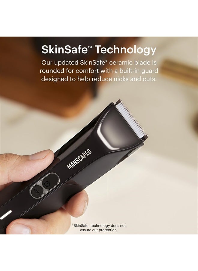 manscaped - ® The Lawn Mower® 4.0 PRO - Groin & Body Hair Trimmer, Updated SkinSafe™ Trimmer Blade, Waterproof Wet/Dry Groomer, USB-C & Wireless Charging Compatible, Men's Ball Shaver with Travel Lock - Image 1