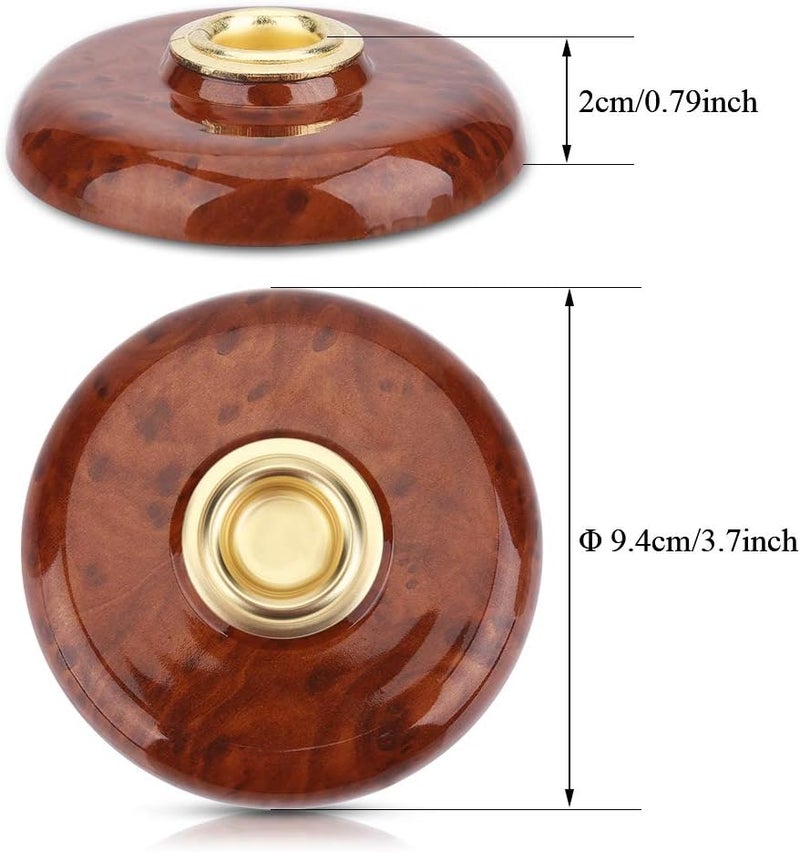 Cello Endpin Rest Holder Stopper Stand Stop Cello Antislip Mat Pad Plastic + Metal Holder Floor Protector Instrument Accessory(Brown) Rockstop Cello Endpin Rest - Image 3