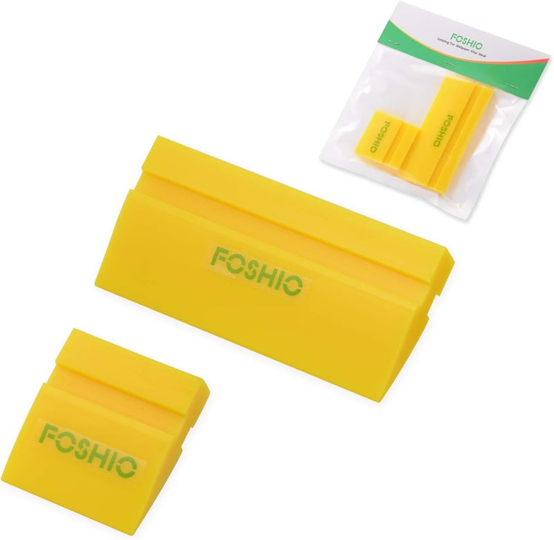FOSHIO Mini Window Washer Film Tools, Water Rinse Rubber Blade Decal Wrap Applicator Car Home Tint Daily use improved quality - Image 1