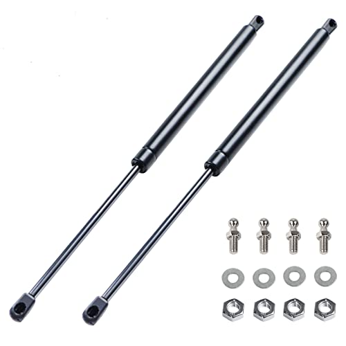 Hurotoms 20" 100Lbs/445N Lift Support Gas Spring Struts Lid Stay with L-Type Mounts for RV Bed Window Door Tonneau Cover Floor Hatch or Heavy Equipment - Image 1
