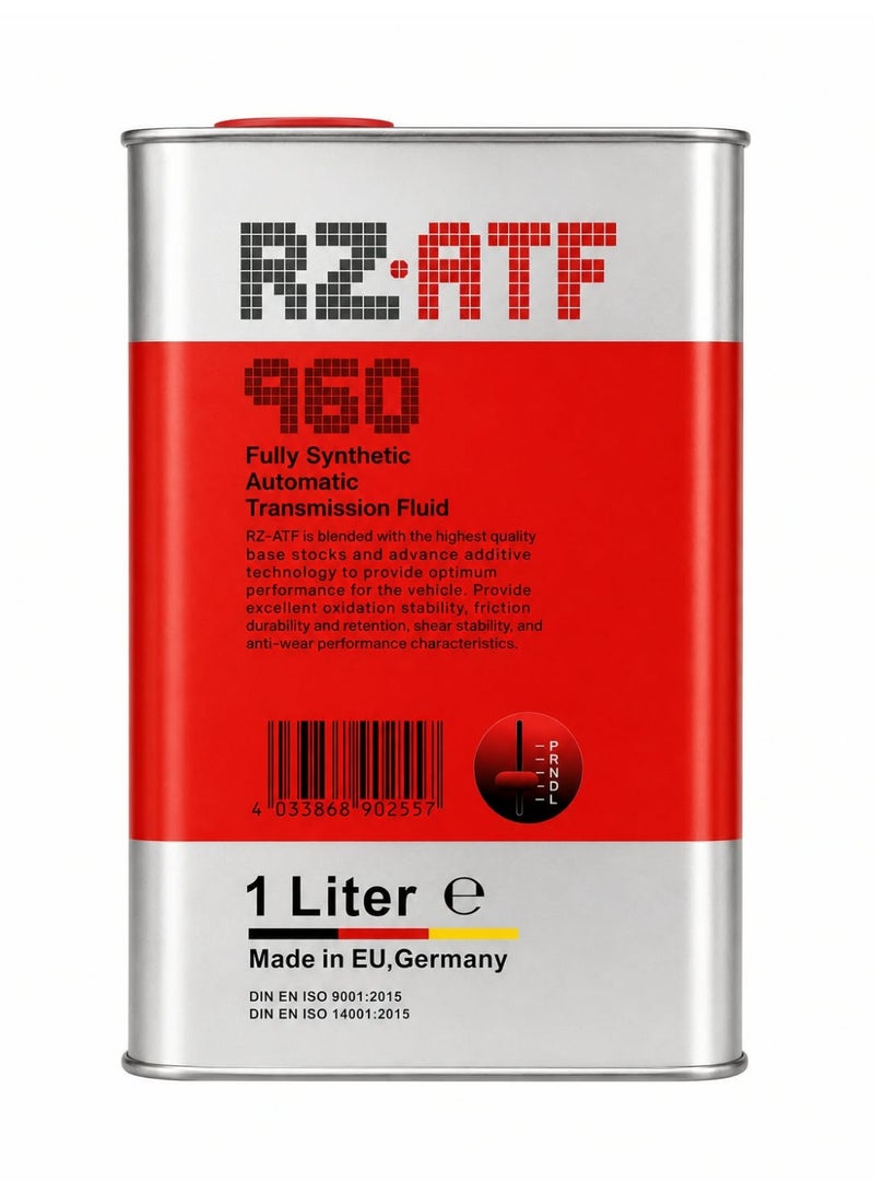 رزويل RZoil RZATF960 Dexron 6 زيت ناقل حركة أوتوماتيكي – 1 لتر - Image 2
