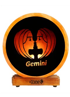 GEOHONEY Geohoney - Himalayan Salt Lamp Zodiac Sign Gemini  - Image 1