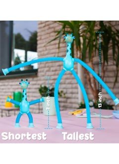 4 Pieces LED Telescopic Suction Cup Giraffe Toy, Shape Changing Telescopic Tube Fidget Toys, Pop Tubes, Fidget Tubes Sensory Toys for Girls Boys (Giraffe) - pzsku/ZFCD7E73DBDFF015A83E5Z/45/_/1729046736/7066f3aa-26b4-496e-a792-5f28d7b6106d