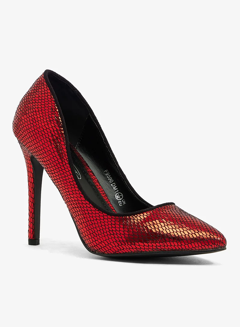 سبوت أون حذاء كعب عالٍ للمناسبات