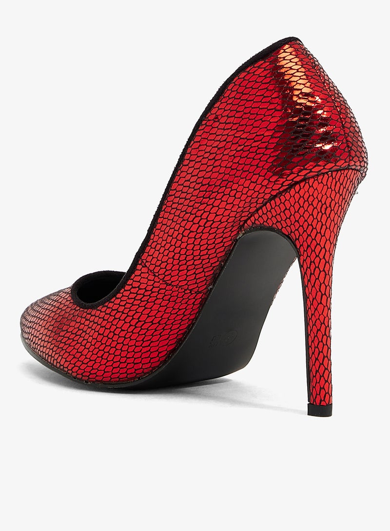 سبوت أون حذاء كعب عالٍ للمناسبات - Image 3