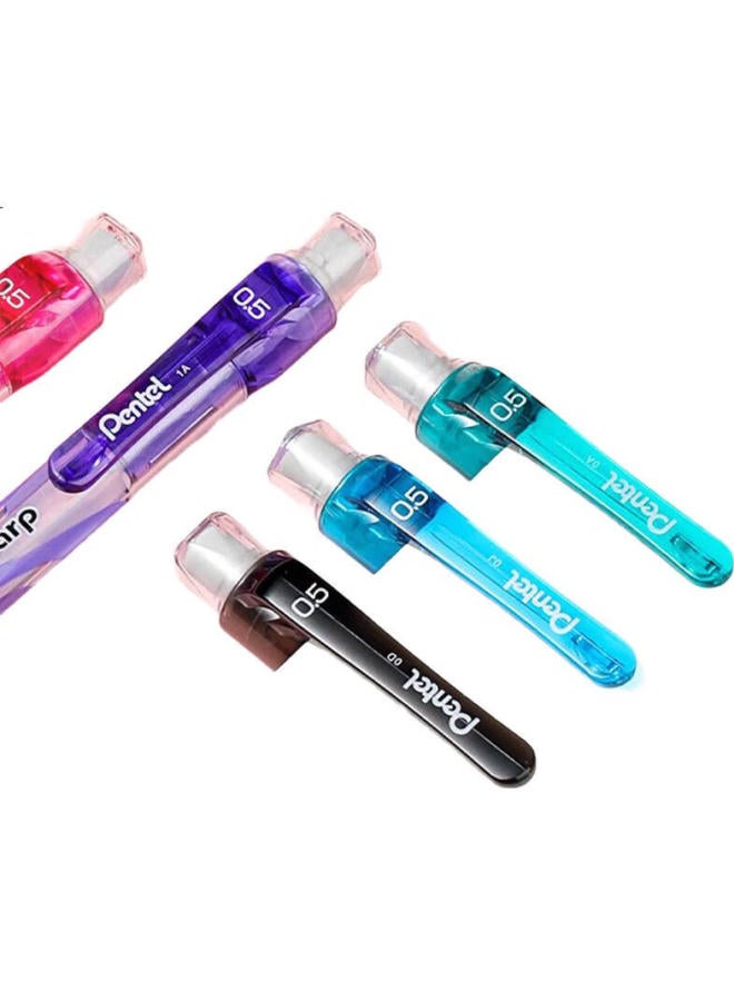 Pentel Az125R Automatic Pencil 0.5Mm For Primary School Students In Grades 1-2, Writing, Drawing, Exam, With Eraser At The End, Pink, Single Pack - Image 3