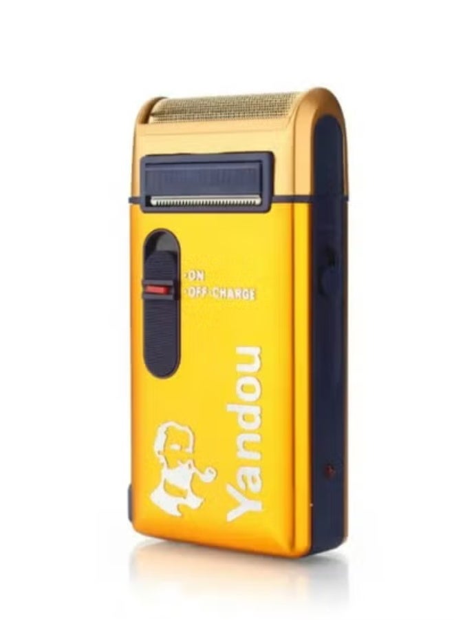 YANDOU Rechargeable electric shaver in gold