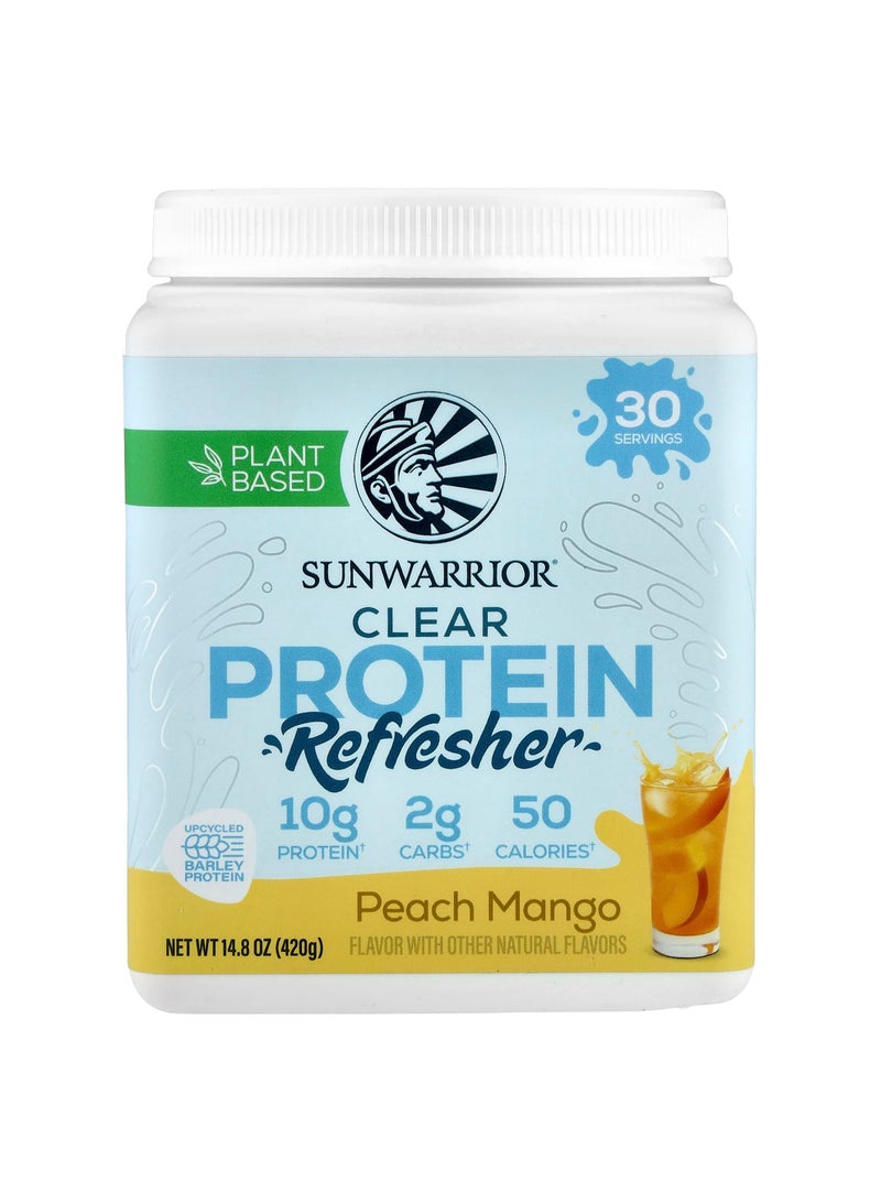 Clear Protein Refresher, Peach Mango , 14.8 oz (420 g)