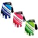 FINGER TEN Kids Cycling Gloves Padded Boy Girl Youth Outdoor Sport Road Mountain Bike 1 Pair Gel Padding Bicycle Half Finger Pair Green Small - Image 2