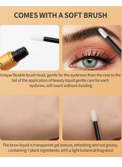 W3W Eyebrow Enhancing Serum Eyebrow Growth Serum Nourishing Brow Serum Gentle No Irritating Lash Serum Gentle Formula Longer Fuller and Thicker Flexible Lashes Eyebrow Enhancer Serum 4ml  - Image 5