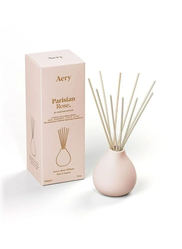 ايري ليفينج Aery Living Parisian Rose Reed Diffuser Rose Bergamot And Violet