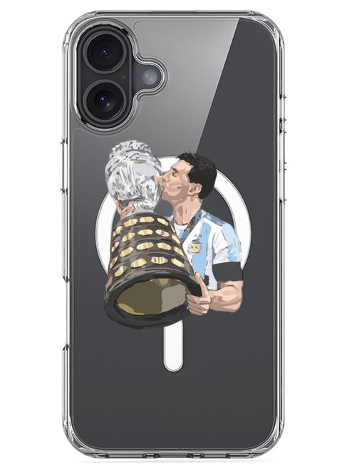 iPhone 16 Plus Magsafe Magnetic Case for iPhone Compatible with Wireless Charging, Shockproof Phone Bumper Cover - Messi