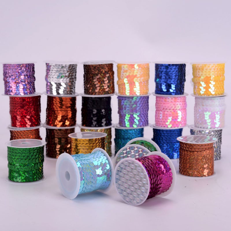 Taobao Sequins Diy Crafts Beads Sequins Pvc Connected Sequins Lace Clothing Accessories - Image 3