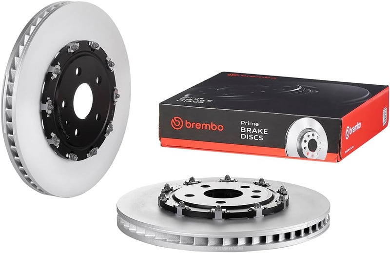 Brembo 09.A665.13 Disc Brake Rotor with UV Coating