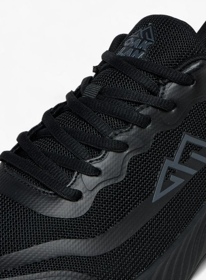 Oaklan by Shoexpress Panelled Lace-Up Sports Shoes
