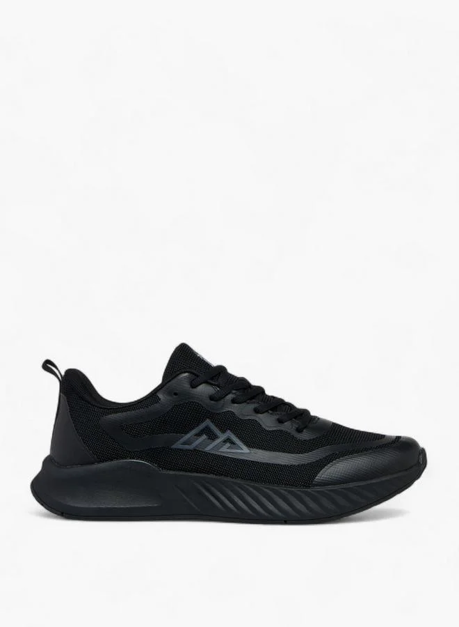 Oaklan by Shoexpress Panelled Lace-Up Sports Shoes
