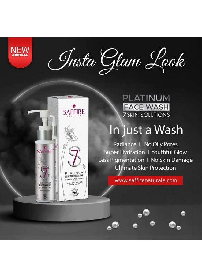 Naturals S7 Platinum Face Wash ; Bright & Glowing Skin ; Light And Radiant Face ; 7 In One Solutions Deep Cleansing & Nourishing Face Wash (100Ml) - pzsku/ZFCD92636F00FC485DEAFZ/45/_/1690020089/13aaa1a6-4314-4360-bf3c-70a6fd599b12