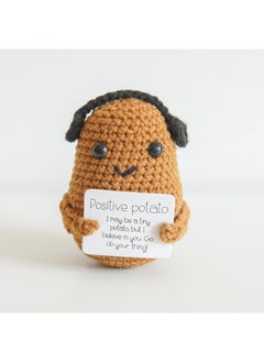 Quirky Potato Plush Toy - Positive Energy Knitted Decor