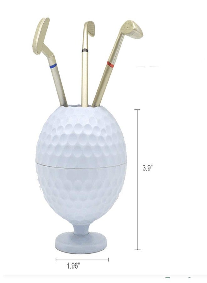 Seadream Golf Gift Set,Golf Ball Pen Holder Set with 3 Golf Pens - Image 3