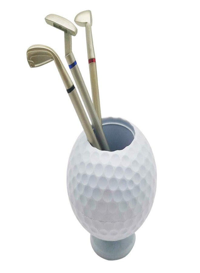 Seadream Golf Gift Set,Golf Ball Pen Holder Set with 3 Golf Pens - Image 2