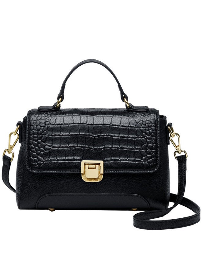ZOOLER Juer Handbag, Women's Leather Bag, Crocodile Pattern, Shoulder Crossbody Tote Bag, Ladies' Bag, Elegant Mother's Bag, Birthday Gift - Image 4