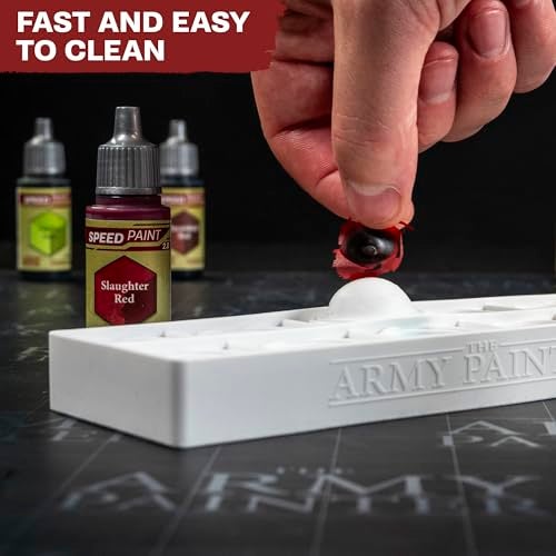 The Army Painter Palette Bundle Plastic Wet Style DipIt Brush Grim Black Holy White - Image 3