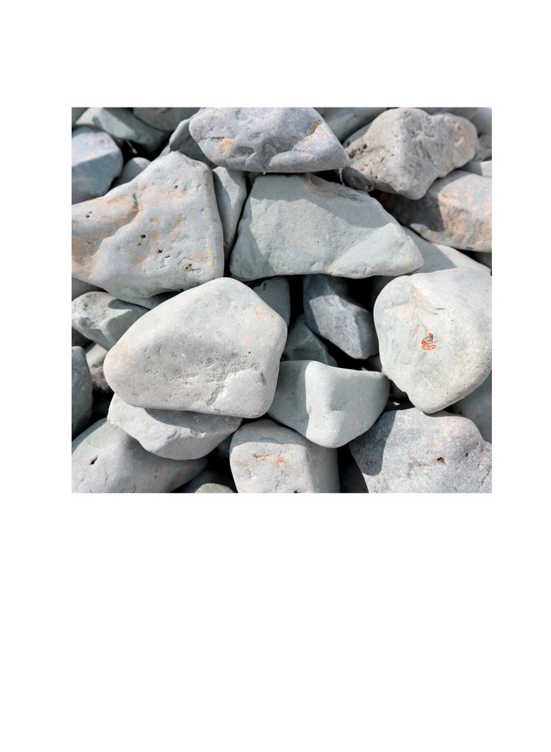 KNP Green River stone Natural Garden Material 1-2 cm 10 kg - Image 1