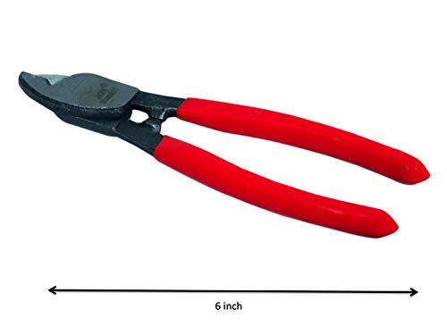 Jon Bhandari Tools 6 inch Heavy Duty Cable Cutter | Precision Wire Cutter for Copper & Aluminium Cables | Electrician Hand Tool for Clean, Effortless Cutting - Image 4
