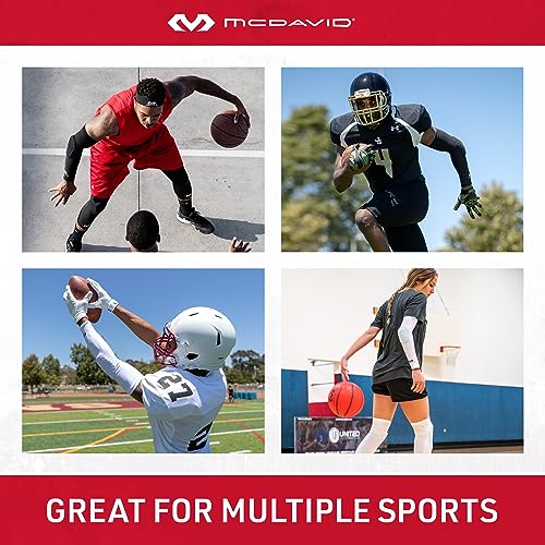 McDavid Hex Shooter Arm Sleeve, Pull-On Padded Protection, Moisture Wicking - Image 2