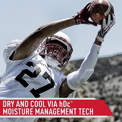 McDavid Hex Shooter Arm Sleeve, Pull-On Padded Protection, Moisture Wicking - Image 4