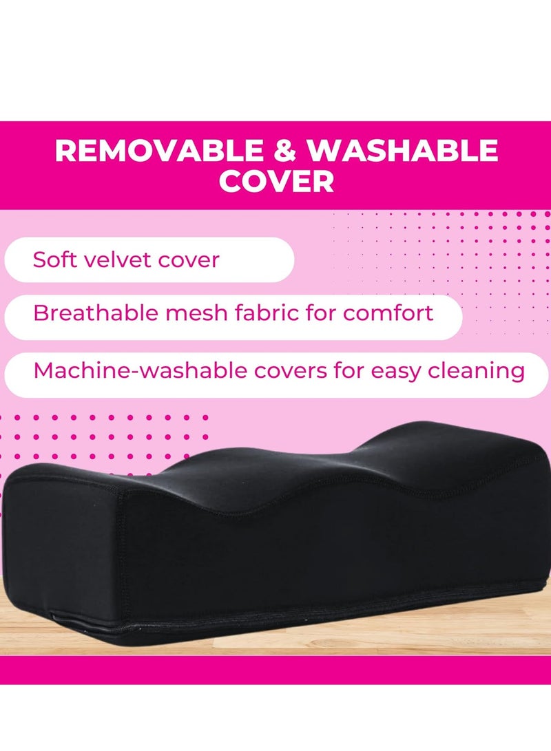 Arabest Portable BBL Pillow, Seat Pillows, Brazilian Seat Lift Pillows Post Surgery Recovery, Buttocks Support Cushions, Seat Cushion Pillow, Hip Raise Pillow, Leg Support for Car Office Computer Chair - Image 4
