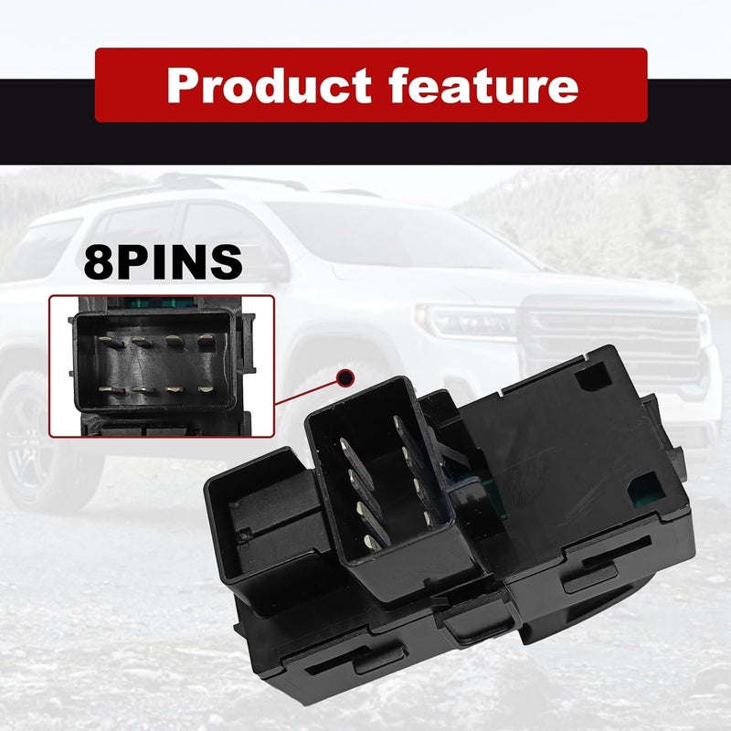 stymart Passenger Side Power Window Switch for GMC and Chevy Models - Image 3