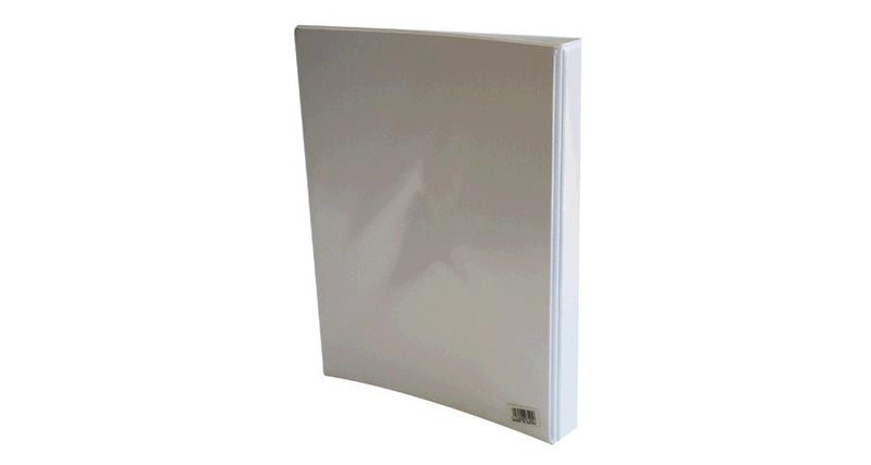 Faris Ring Binder 4 Ring D white transparent mechanism 25 mm heel 35 mm a4