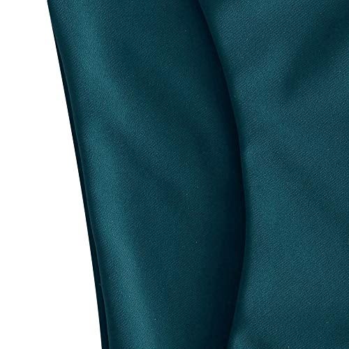 ZAFUL Women's Solid Spaghetti Strap Bralette Bikini Set Two Piece Swimsuit (0-Peacock Blue, M) - Image 5