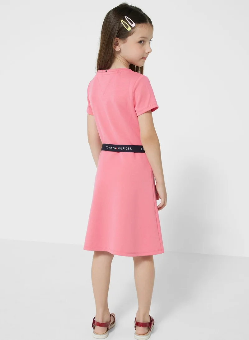 TOMMY HILFIGER Belted Casual Dress