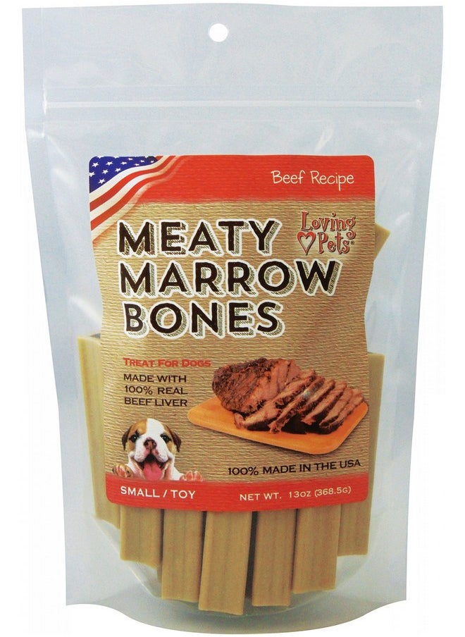 Loving Pets Loving Pets Yummy Bones - Chicken Flavor Filled Bones for Dogs (for toy/small dogs 1-20 lbs) 