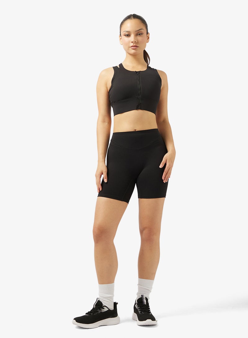 FRWD Seamless Zip Up High Coverage Tank Top - Image 4