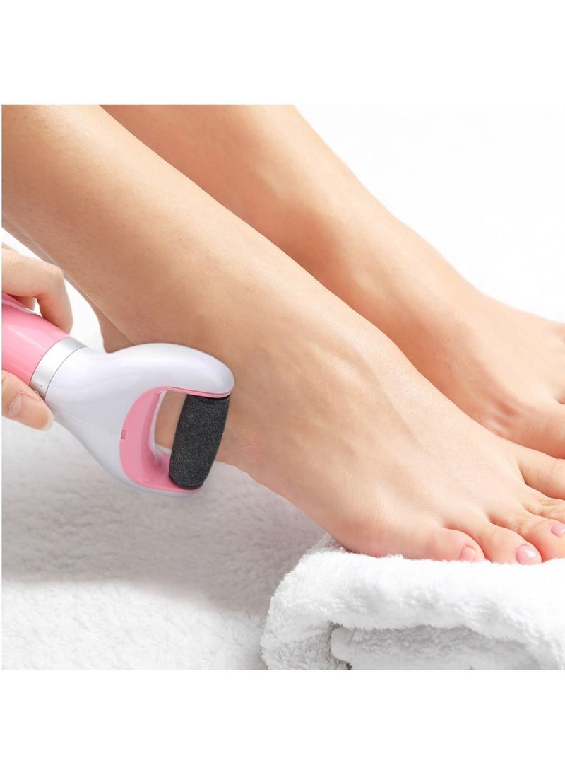 Generic Electronic Foot File Hard Skin Remover with 2-Extra Replacement Roller Heads  - Image 3