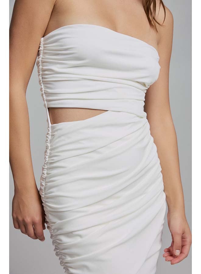 BSB Strapless mini dress with cutout - Image 3