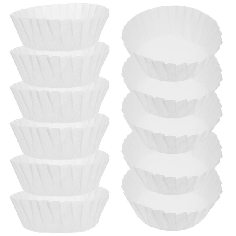 50 Pcs Greaseproof Paper Cake Mold Liners Baking Wrappers Non Stick For Easy Baking Packaging - Image 2