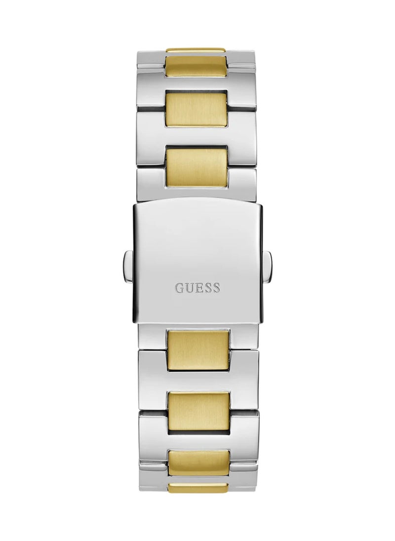 GUESS Equity Men’s Two Tone Multi-Function Stainless Steel Watch GW0703G3 - 44mm  - Image 4