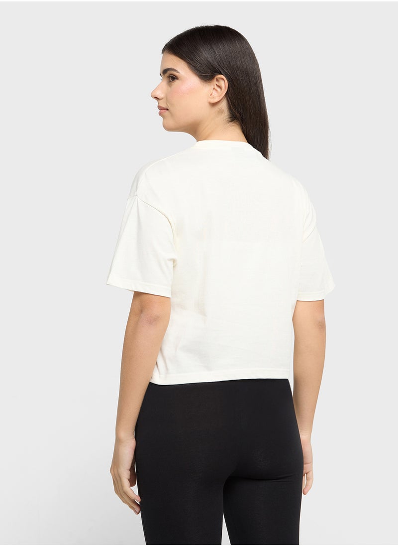 Ginger Basics - Boxy Cropped T-shirt - Image 1