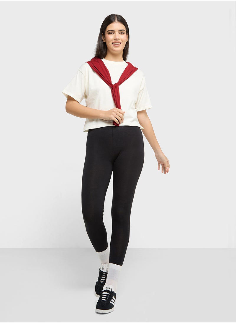 Ginger Basics - Boxy Cropped T-shirt - Image 1
