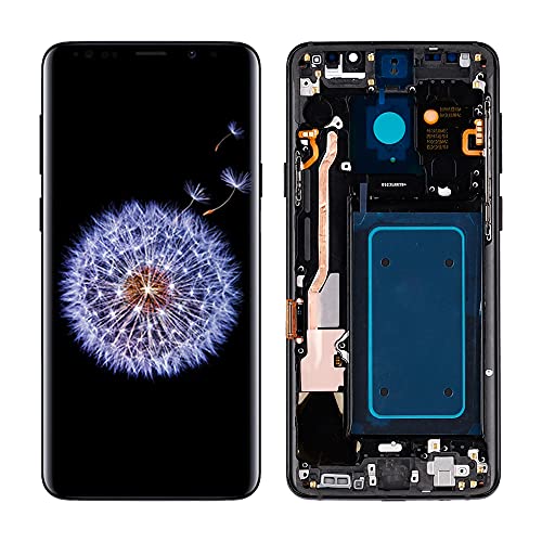 SwarKing TFT Compatible with Samsung Galaxy S9 Plus LCD Display Touch Screen Digitizer (Black without Frame) Replacement Parts with Free Tools - Image 1