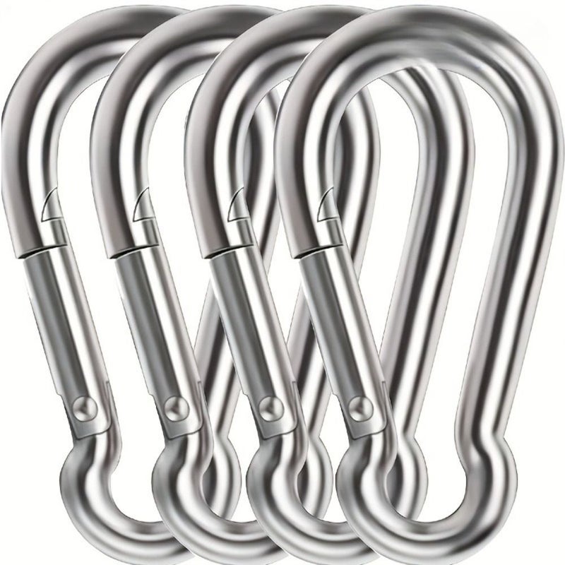 Set M10 4Pcs Heavy Duty Spring Quick Link for Hammock Camping Fishing - Image 1